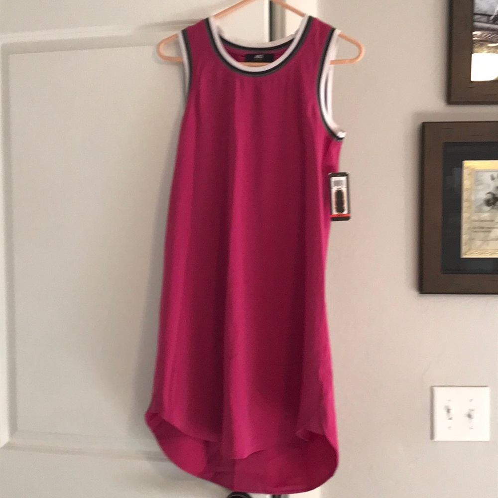Sleeveless fuchsia dress by ABS Allen Schwartz size S